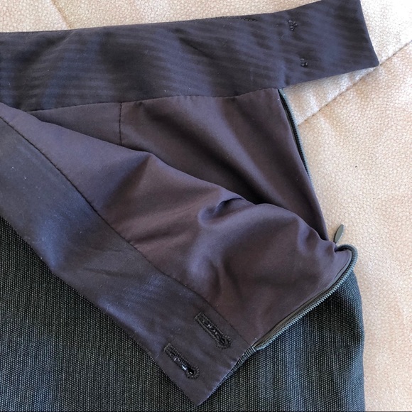 CLASSIC THE LIMITED GRAY PENCIL SKIRT - Picture 6 of 9